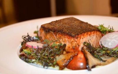 CREOLE LA – King Salmon with a mustard cream