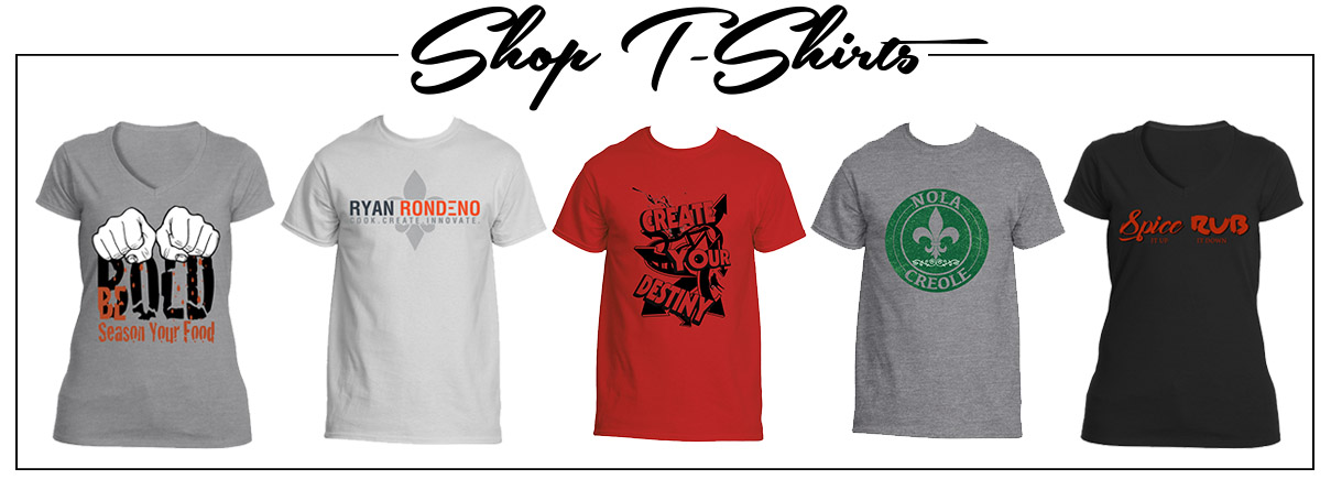 T-Shirts by Rondeno Culinary Designs