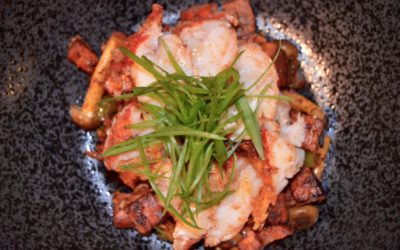 Sweet Potato Lobster Hash