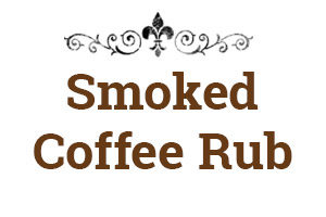 Smoked Coffee Rub